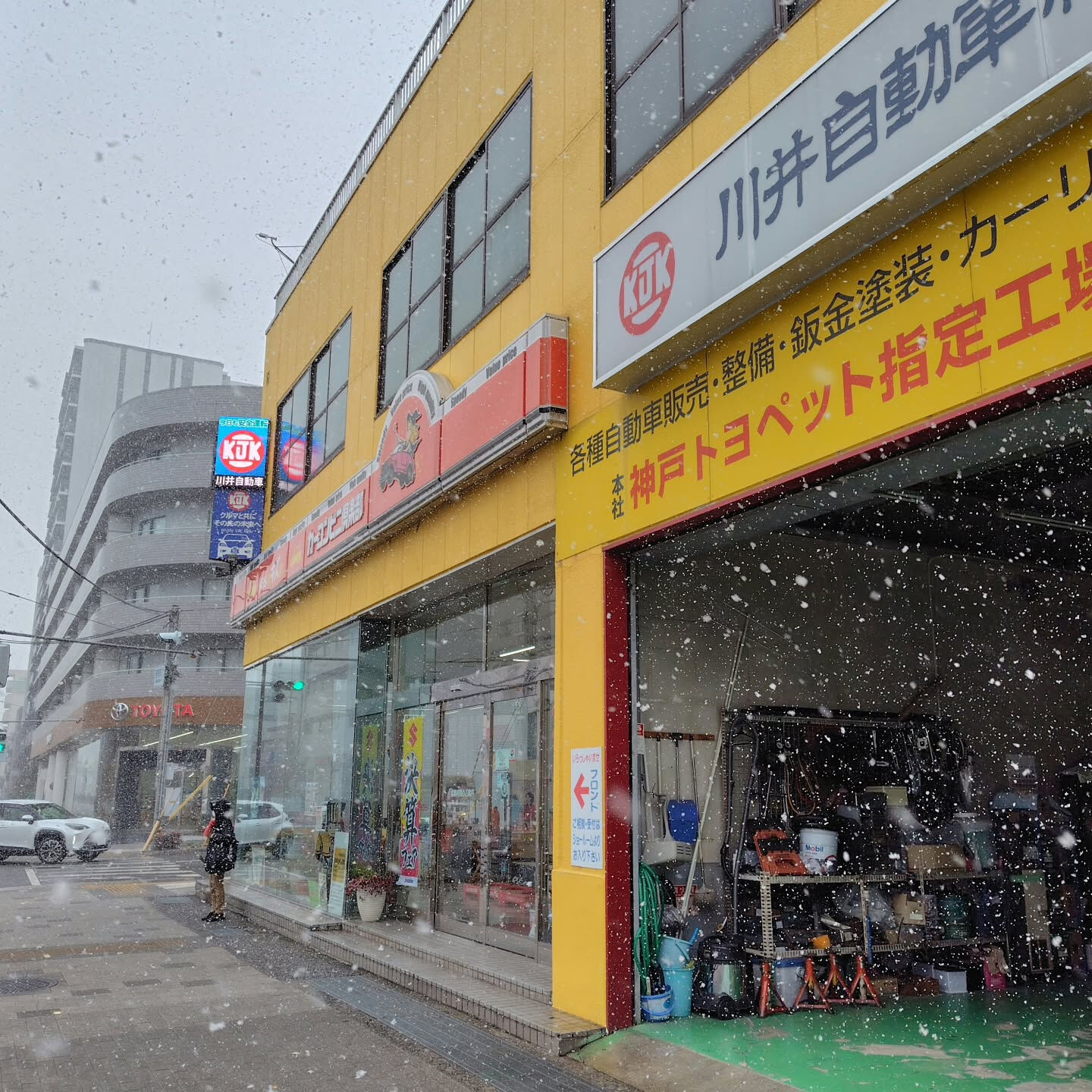 すごい雪です❄